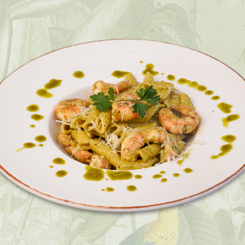 Pesto Gambas